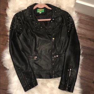 Leather jacket